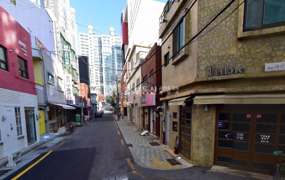 부산 부산진구 전포동 전포 사잇길 디오빌인근 저렴한 월세 1층 35평 상가 임대 월세 매물번호 11558 사진 1