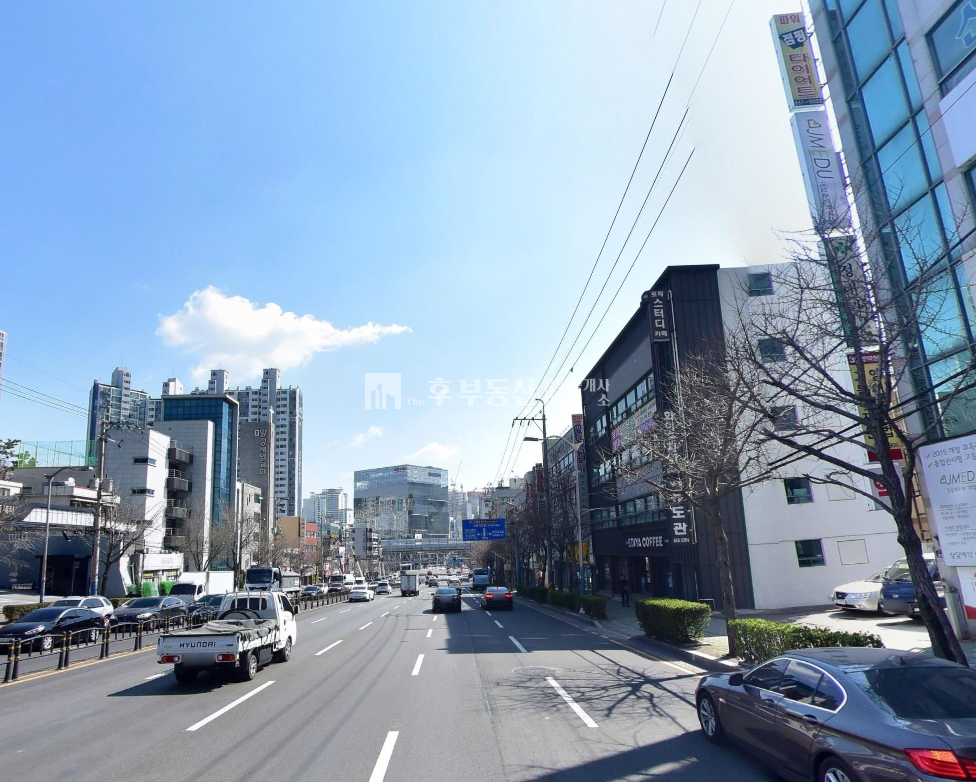 부산 부산진구 양정동 (무권리) 양정 현대 아파트 대로변 엘베 있는 4층 35평 깔끔한 상가 월세 매물번호 11629 사진 1