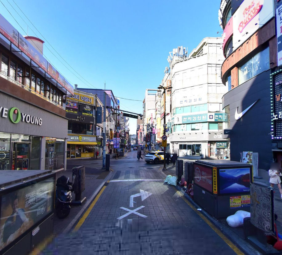부산 부산진구 부전동 1동 (무권리) 서면 2번가 핵심 위치 3층 100평 상가 임대 월세 매물번호 12203 사진 1