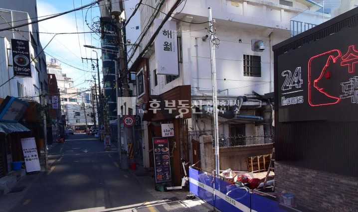 부산 수영구 민락동 주건축물제1동 광안리 2선 이자까야, 주점으로 좋은 13평 상가 월세 매물번호 12268 사진 1
