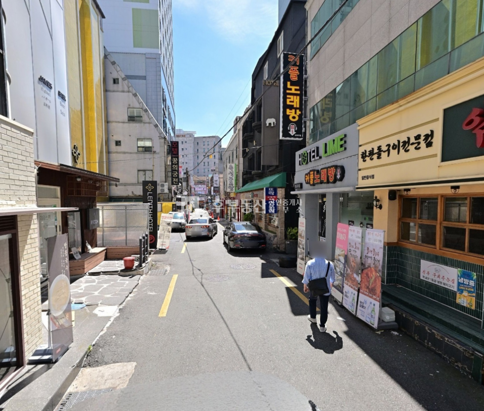부산 부산진구 부전동 서면 롯데 후문 메인 1층 32평 프랜차이즈 창업 추천 상가 임대 월세 매물번호 12955 사진 1